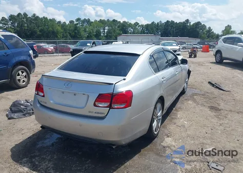 2007 Lexus Gs 450H from USA, damaged, VIN JTHBC96S375000938